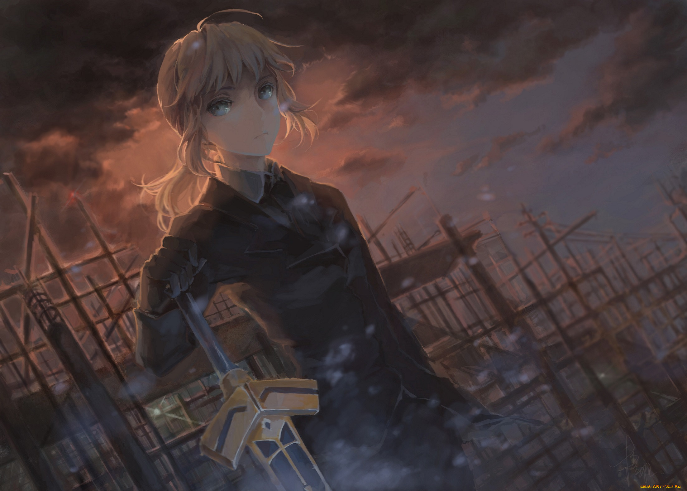 , fate, zero, , jlien, saber